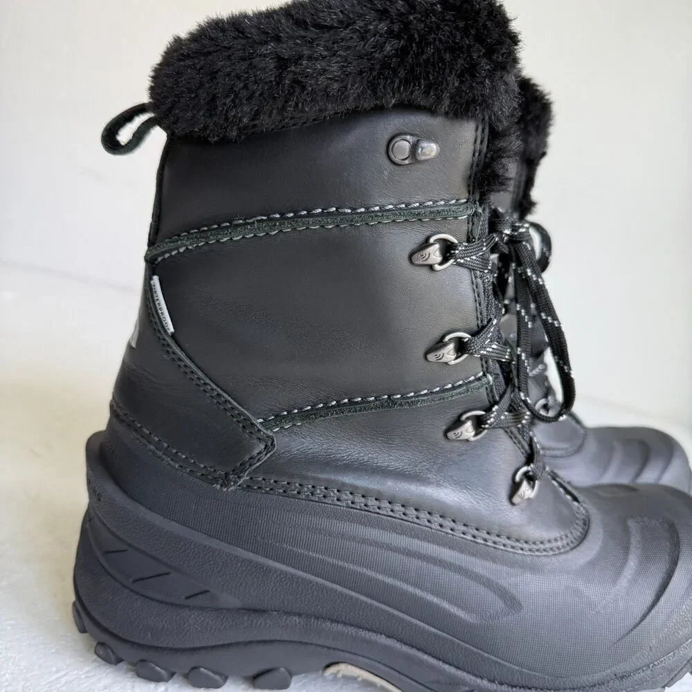 The North Face Snow McMurdo II Boots Black Waterproof Winter Men's Size 10